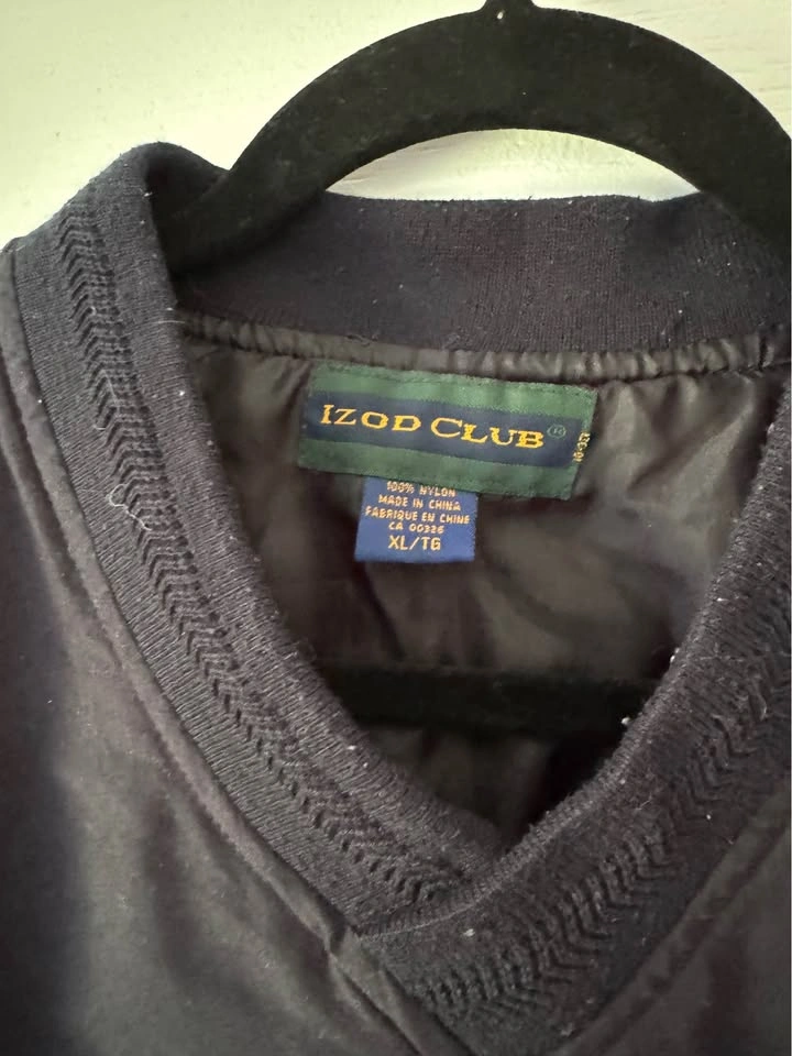 Mens Izod Club V-Neck Golf Windbreaker Size XL - photo 2
