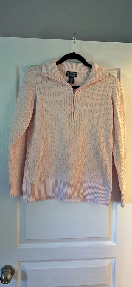 Polo Jeans Company Ralph Lauren Cotton Cable Knit Quarter-Zip
