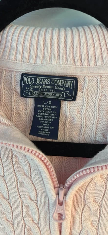 Polo Jeans Company Ralph Lauren Cotton Cable Knit Quarter-Zip - photo 2