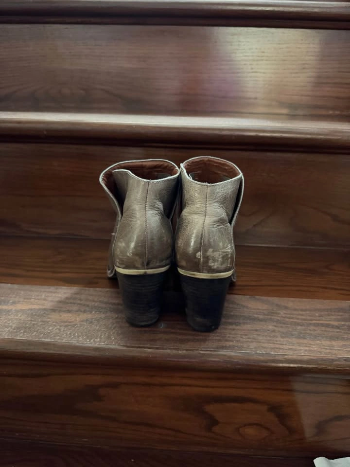 Lucky Brand Leather Ankle Boots size 8 - photo 5