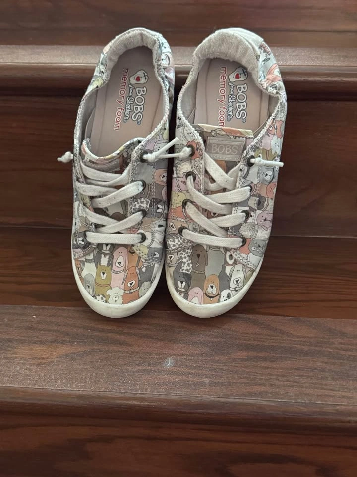 BOBS from Skechers Beach Bingo Dog Print Sneakers - photo 2