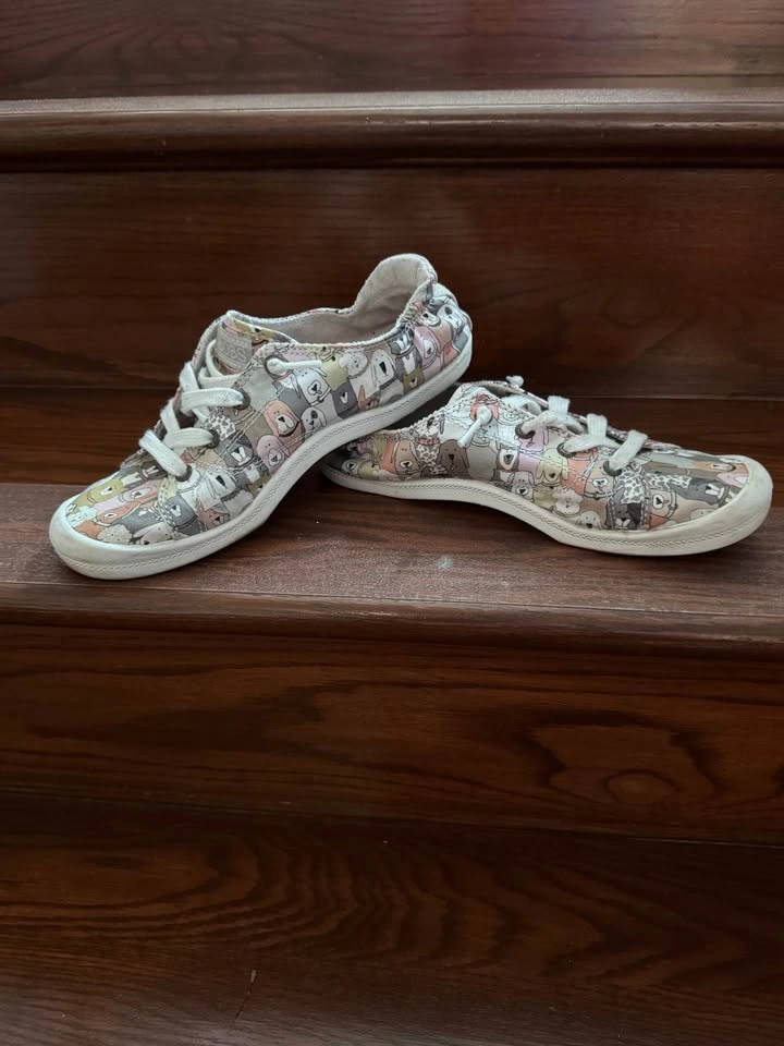 BOBS from Skechers Beach Bingo Dog Print Sneakers - photo 4