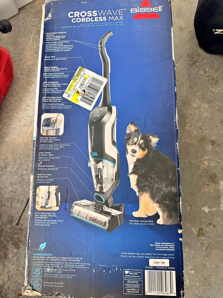 Meet the BISSELL® CrossWave® Cordless Max
