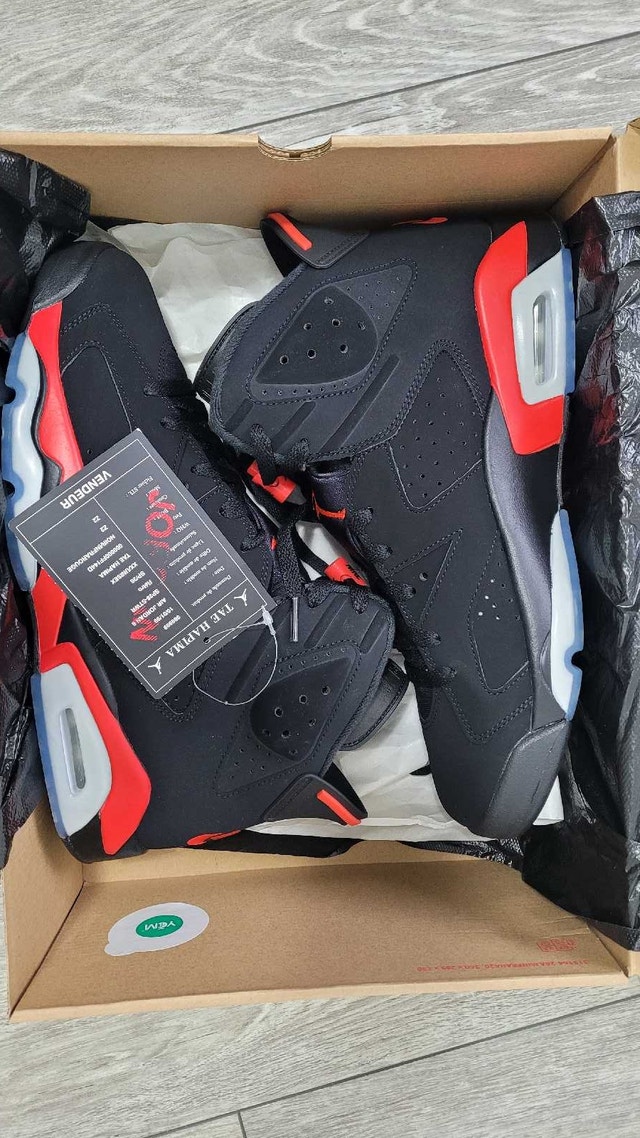 Air Jordan 6 Retro "Infrared" – Brand New (Never Worn) – OG All - photo 2