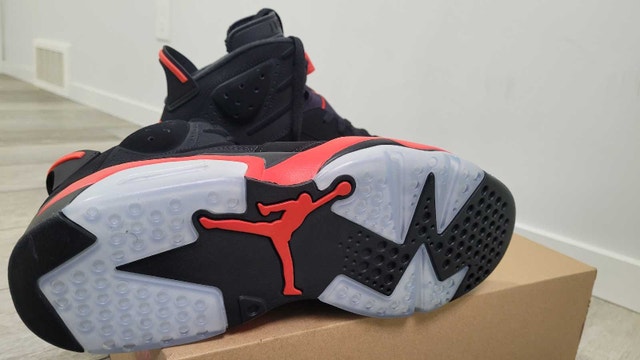 Air Jordan 6 Retro "Infrared" – Brand New (Never Worn) – OG All - photo 4