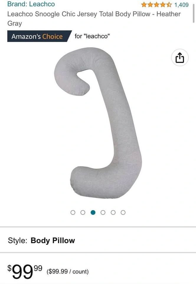 maternity pregnancy pillow Leachco - photo 2