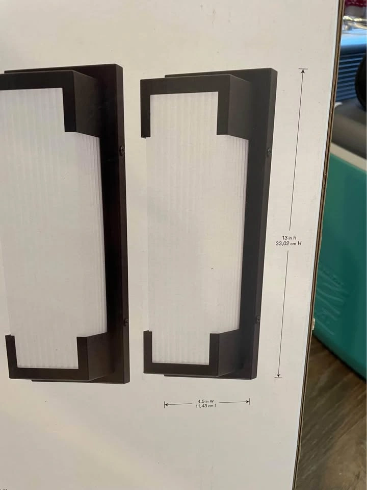 Led wall light- outdoor frontdoor backyard