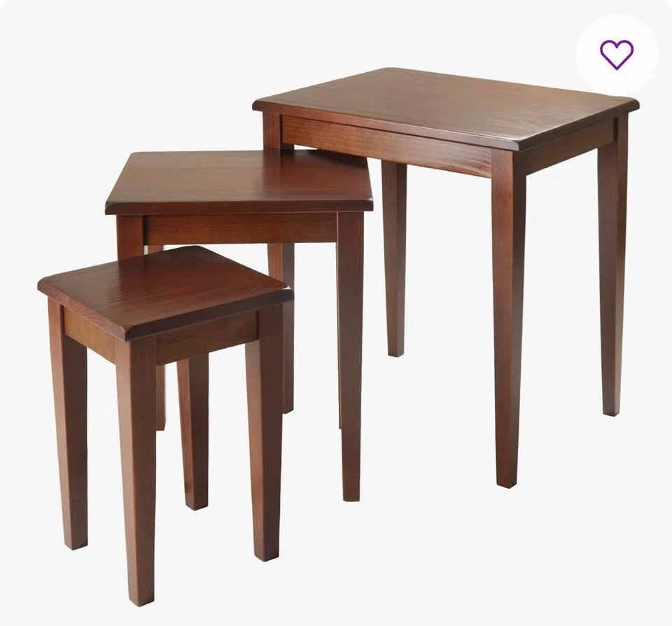 Brand new —Solid wood nesting tables - photo 3