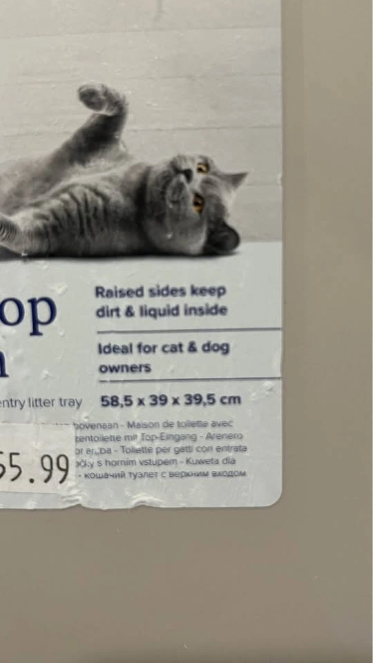 (move-out sale) Savic Hop In Top Entry Litter Tray - photo 5