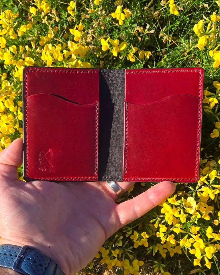 4 pocket wallet. Handmade. - photo 4