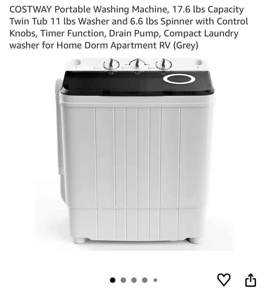 Brand new Portable Twin Washing Machine * read description*