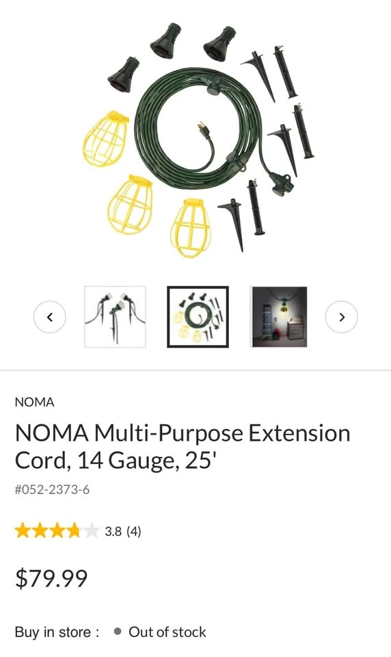 NOMA 3-in-1 Multi-Function Christmas Garden Lighting Set - photo 3