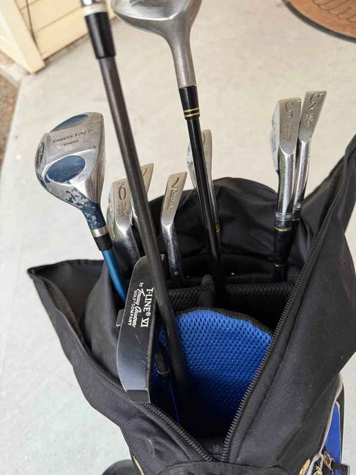 Golf Bag and clubs - photo 4