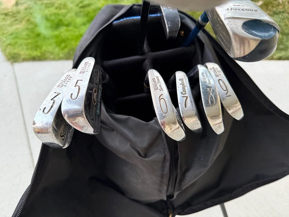 Golf Bag and clubs - photo 5