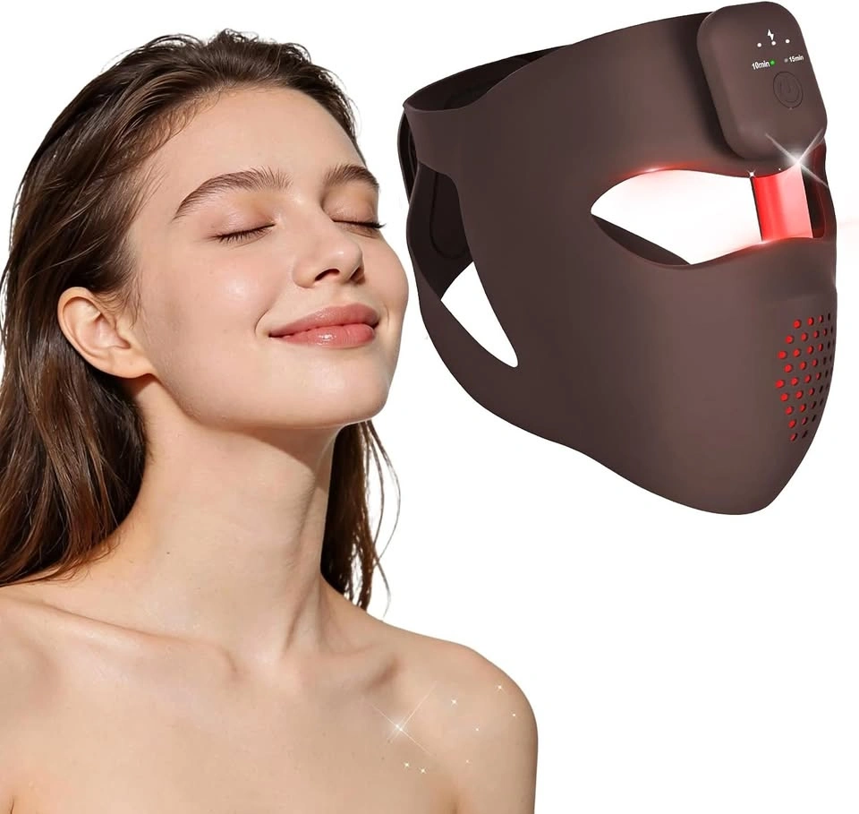 Wireless 4D Red Blue infrared Led Facial Mask