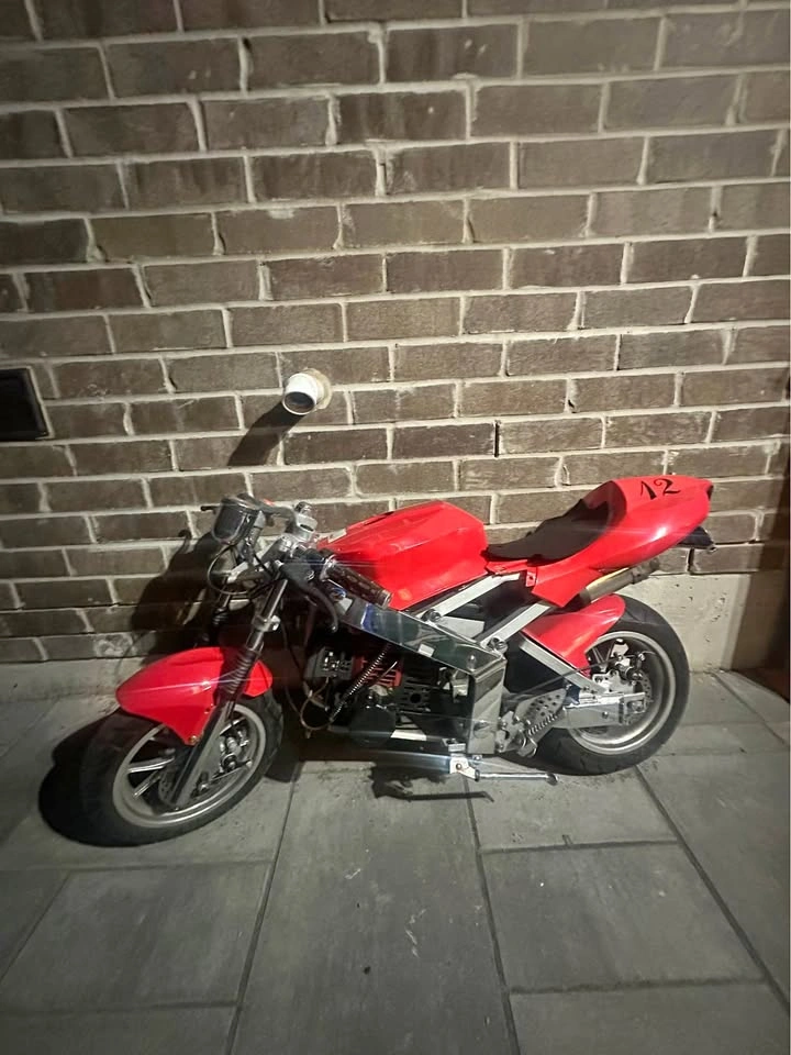 Red Pocket Bike / Mini Sport Bike Project