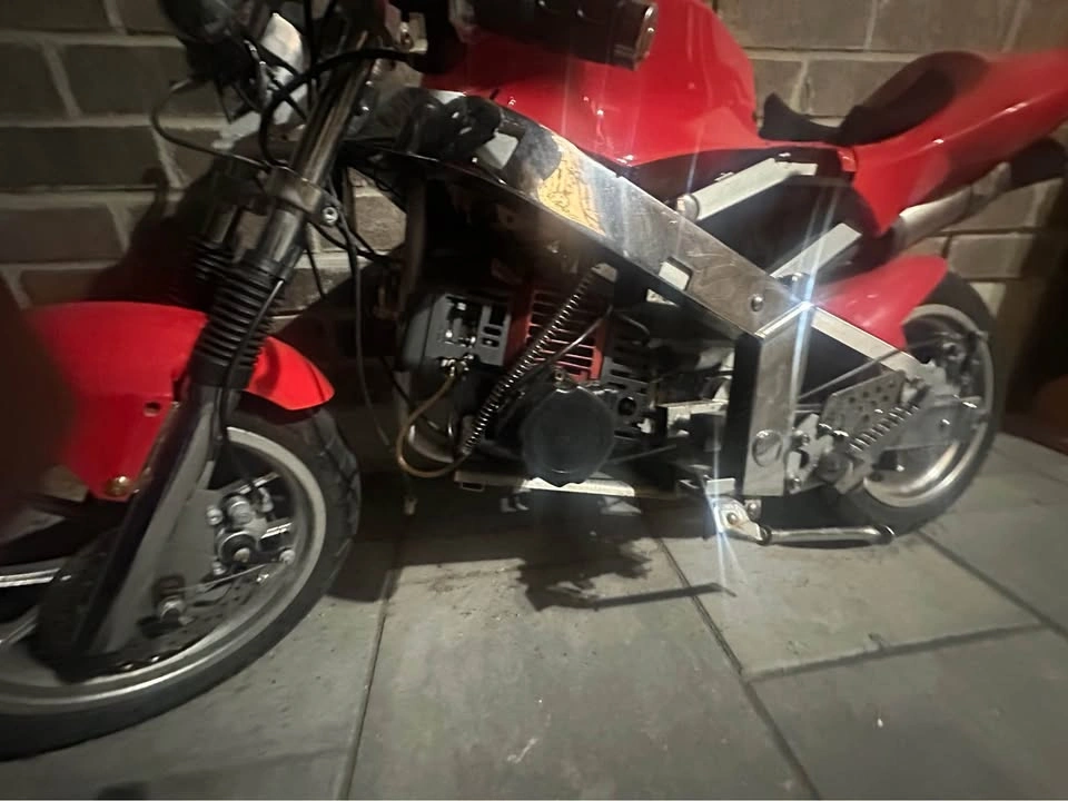 Red Pocket Bike / Mini Sport Bike Project - photo 3