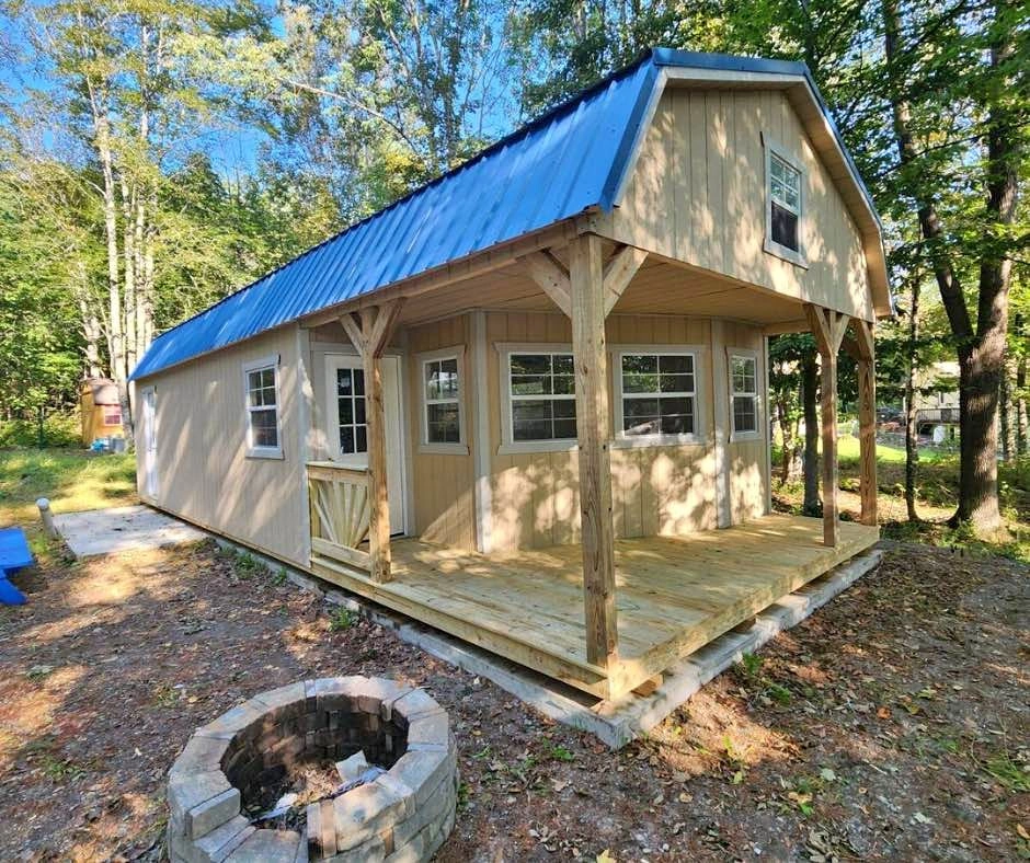 14x40 Lofted Cabin – Built to Order