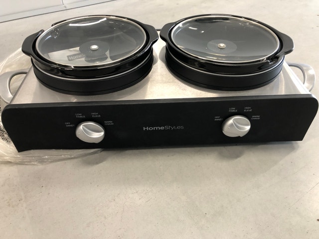 HomeStyles Double Slow Cooker