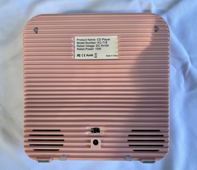 KC-718 Portable Bluetooth CD Player - photo 4