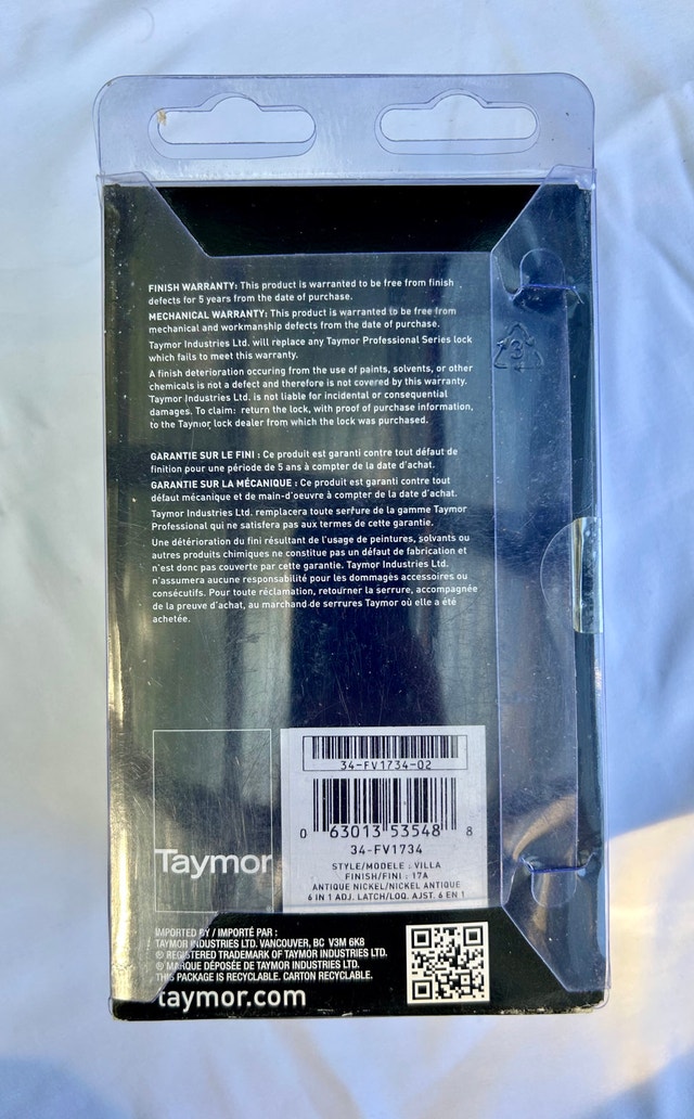 Taymor Passage Door Knob - photo 2