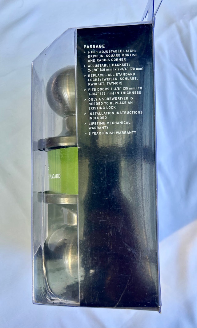 Taymor Passage Door Knob - photo 4