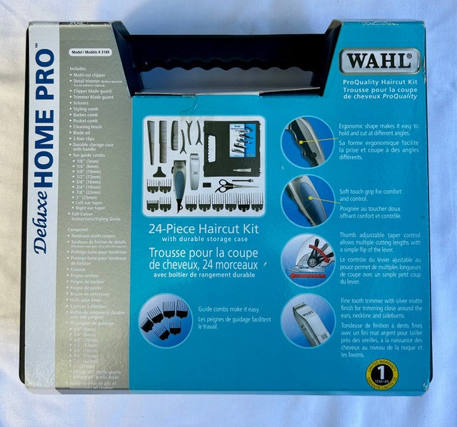 Wahl Deluxe Home Pro 24-Piece Haircut Kit - photo 2