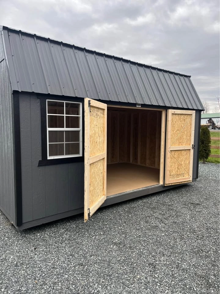 10x16 Lofted Barn – Built to Order - photo 3