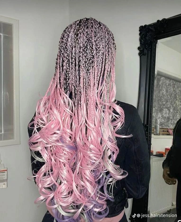 French curls extensions hair - photo 3