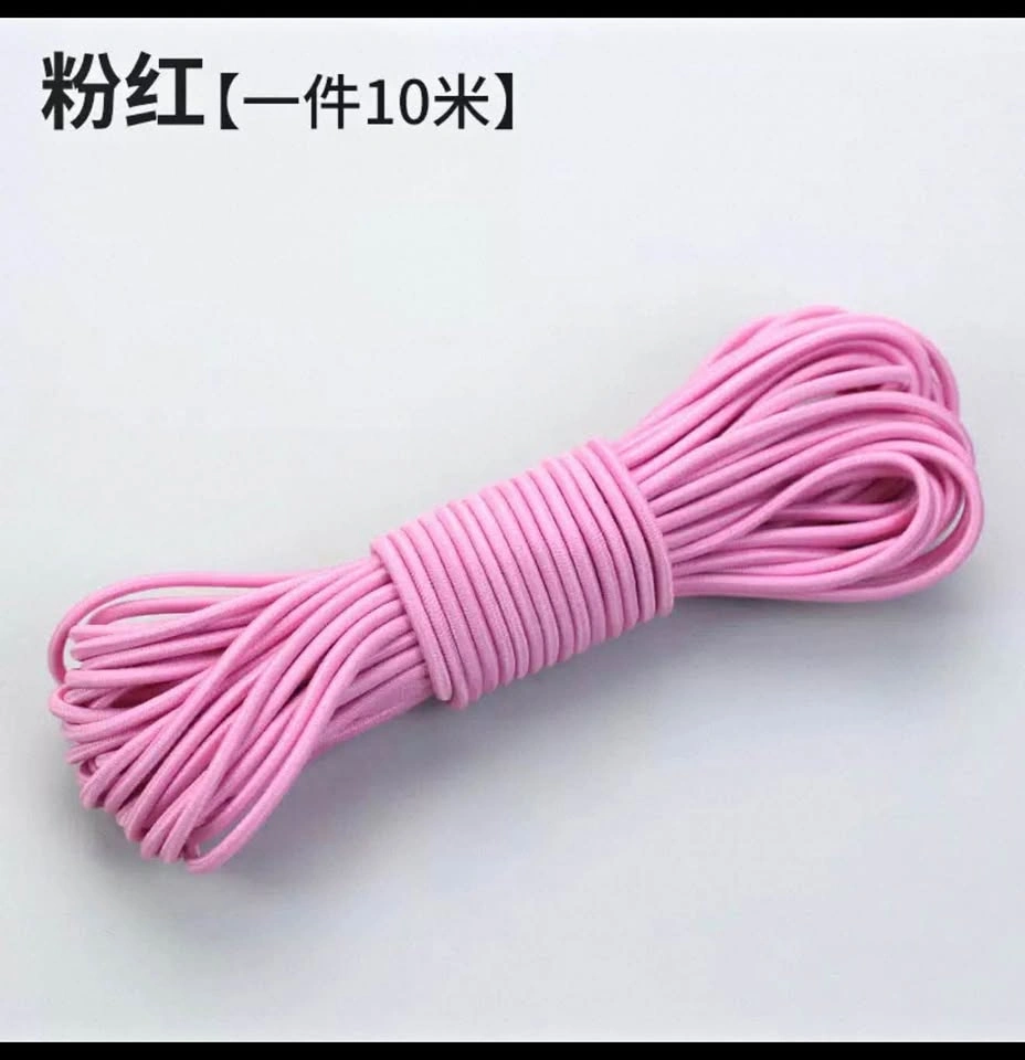 Thin elastic cord