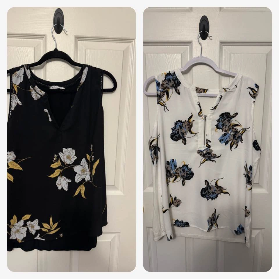 XL Ladies Sleeveless Blouses - photo 5