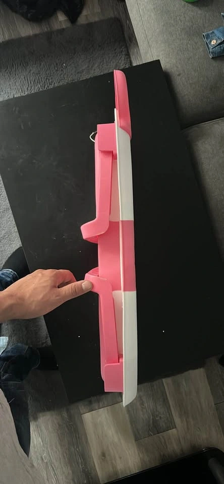 Collapsible baby bathtub with thermometer - photo 3