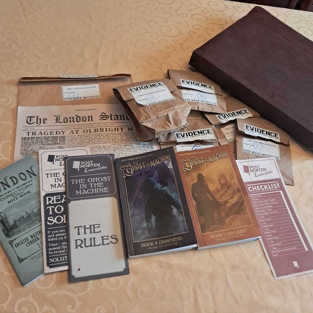 Ghost In the Machine murder mystery game