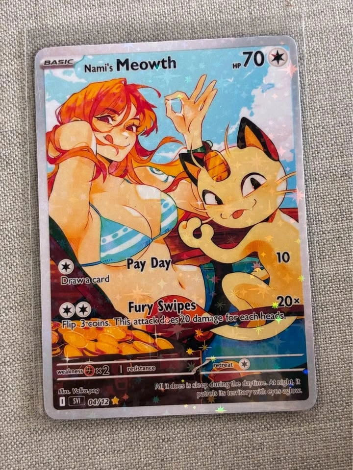 Pokémon x One Piece Fan Made Cards - photo 3