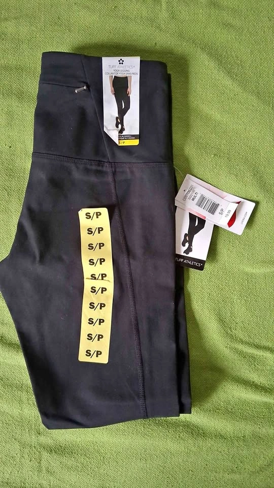 Tuff Athletics black yoga leggings S/P
