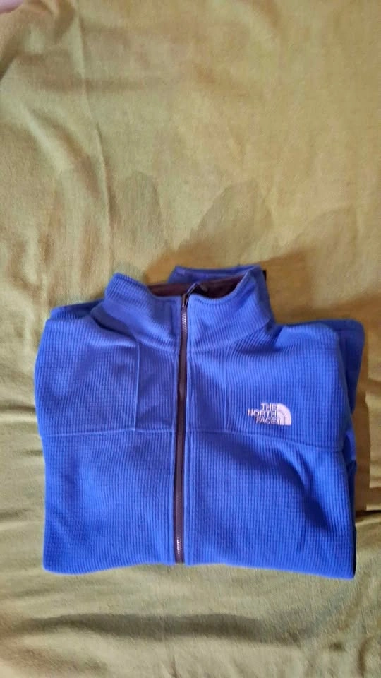 The North Face Blue Fleece Jacket L