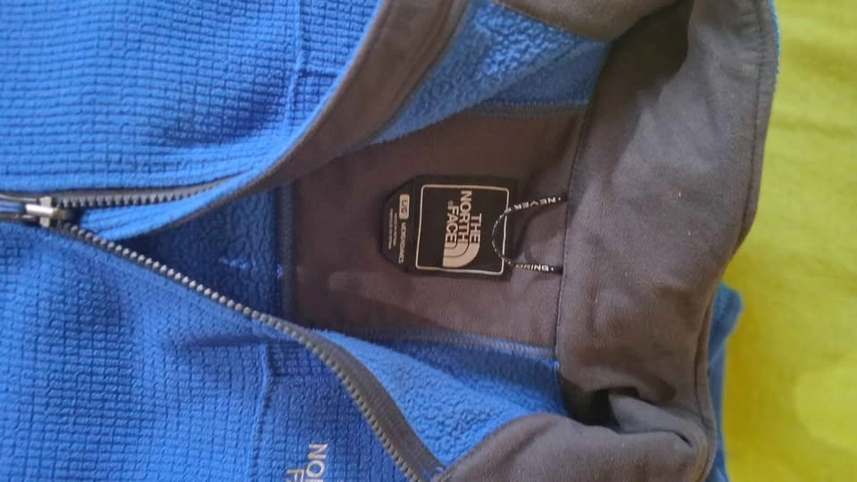 The North Face Blue Fleece Jacket L - photo 2