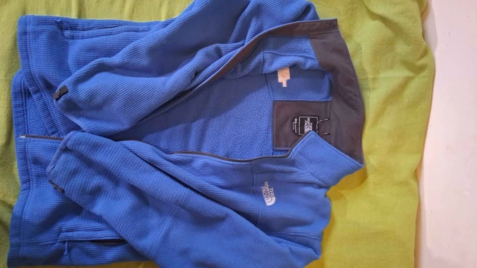 The North Face Blue Fleece Jacket L - photo 3