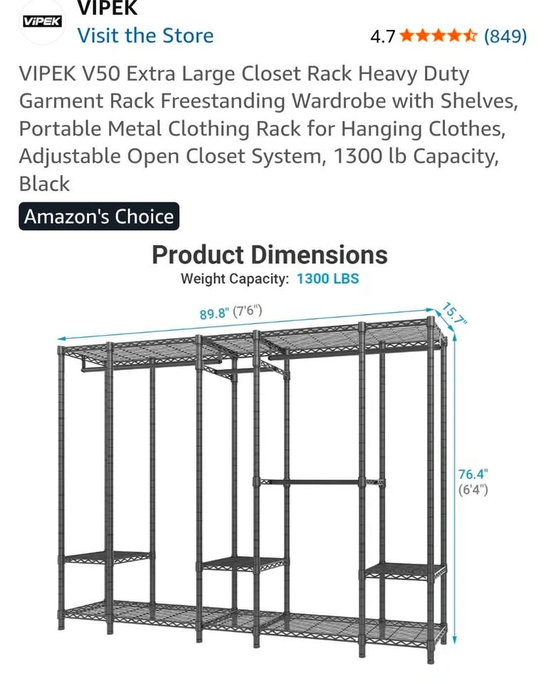 Sturdy clothing rack - photo 2
