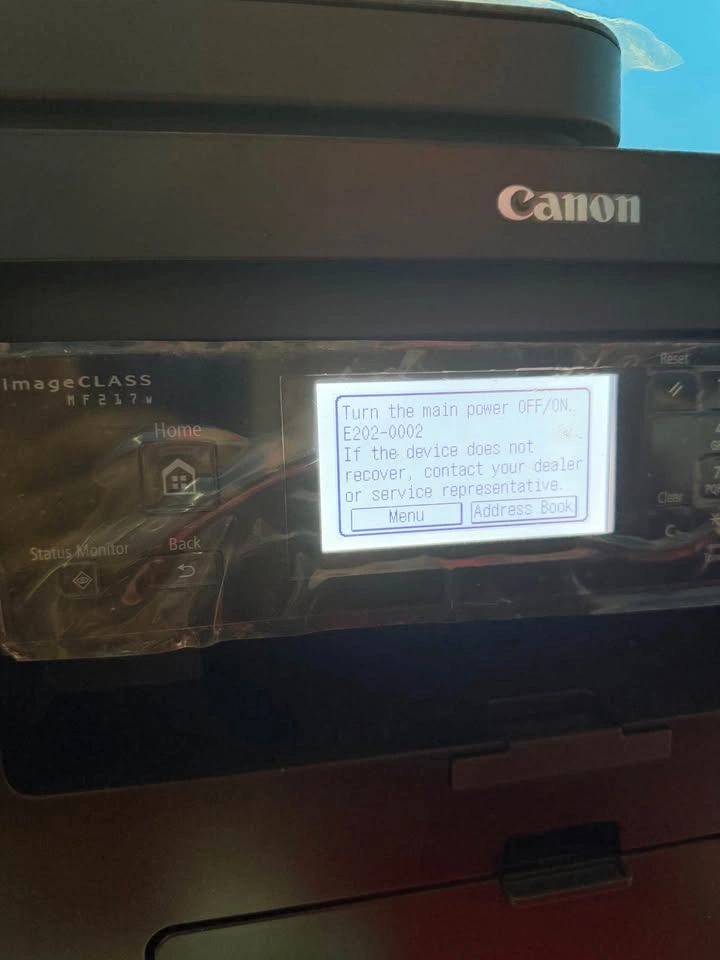 Canon imageclass mf217w (for parts) and Toner - photo 2
