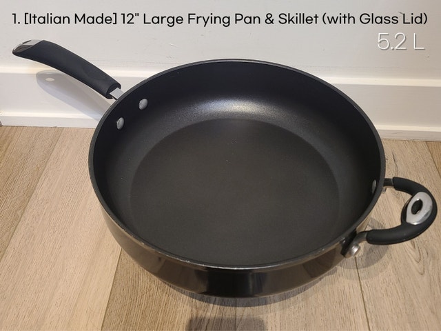 Kitchen Cookware Set- Italian Pan, KitchenAid Pot, Stainless Pot