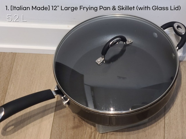 Kitchen Cookware Set- Italian Pan, KitchenAid Pot, Stainless Pot - photo 2
