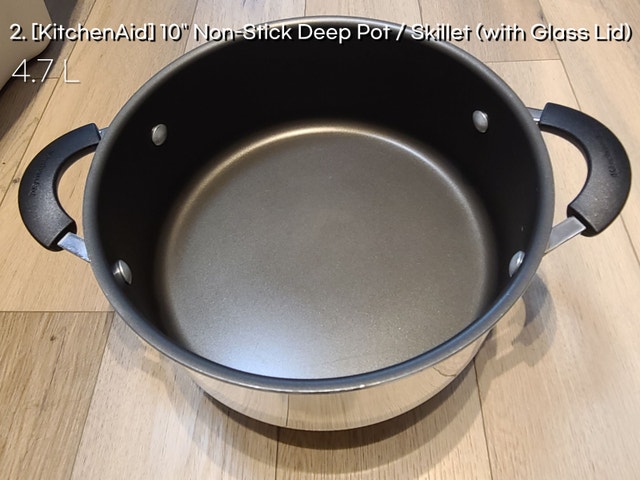 Kitchen Cookware Set- Italian Pan, KitchenAid Pot, Stainless Pot - photo 3