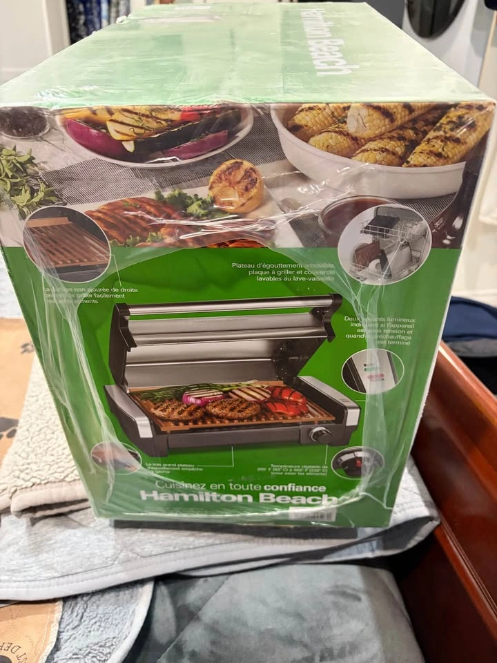 Hamilton Beach Electric Indoor Searing Grill - photo 3