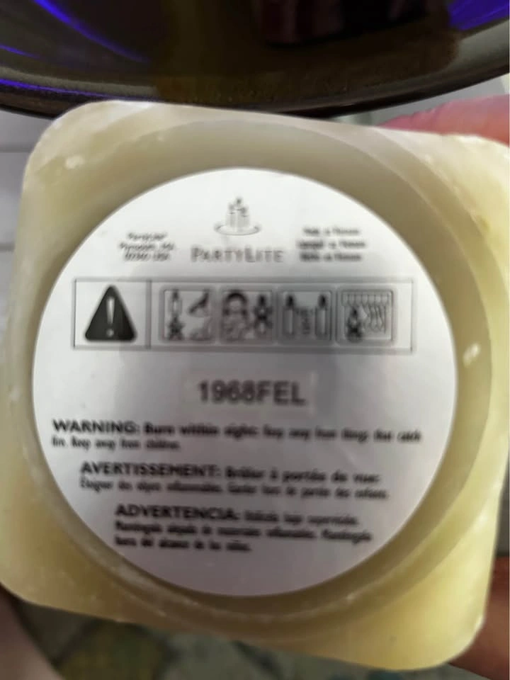 Partylite Decorative Ceramic Bowl with 3 square candles - photo 5