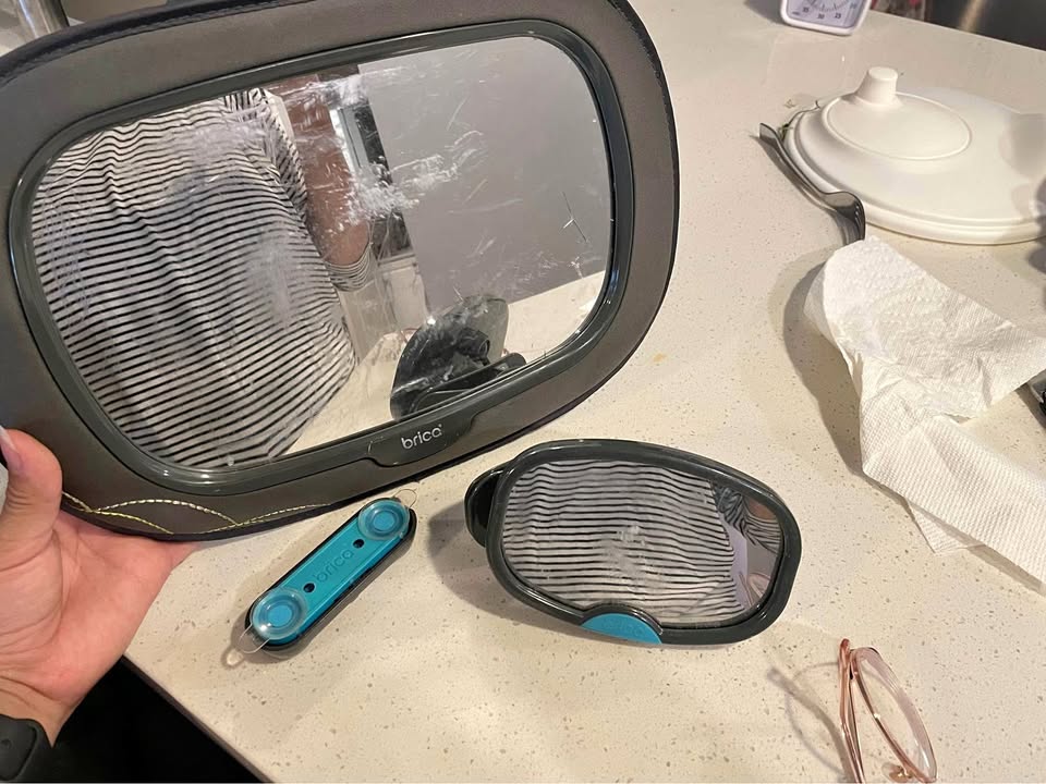 Brica baby car seat mirror