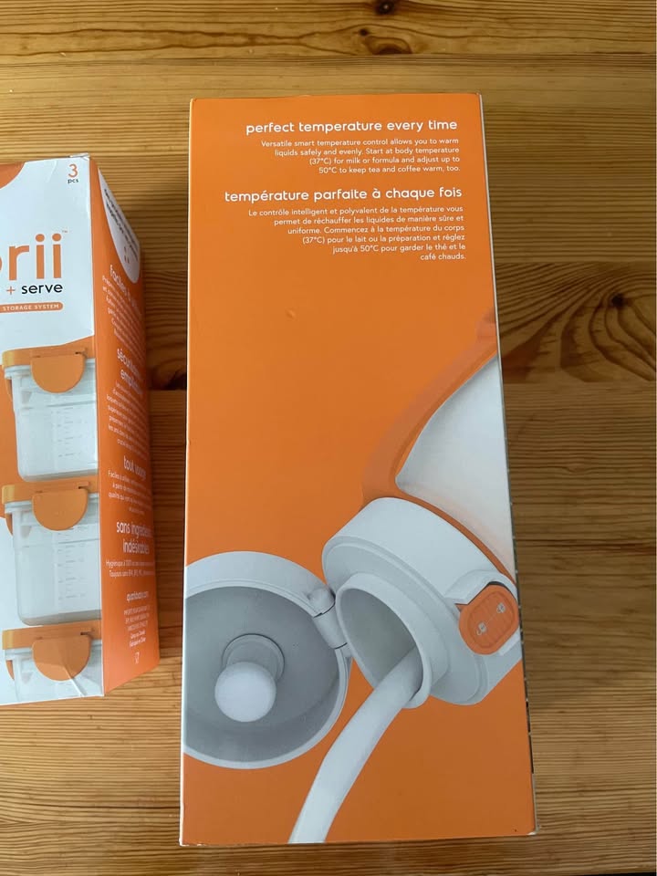 BNIB Quark buubibottle and quark storii cooling containers - photo 3