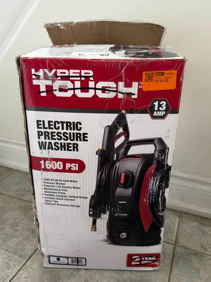 Hyper Tough 1600 PSI Electric Pressure Washer - photo 2