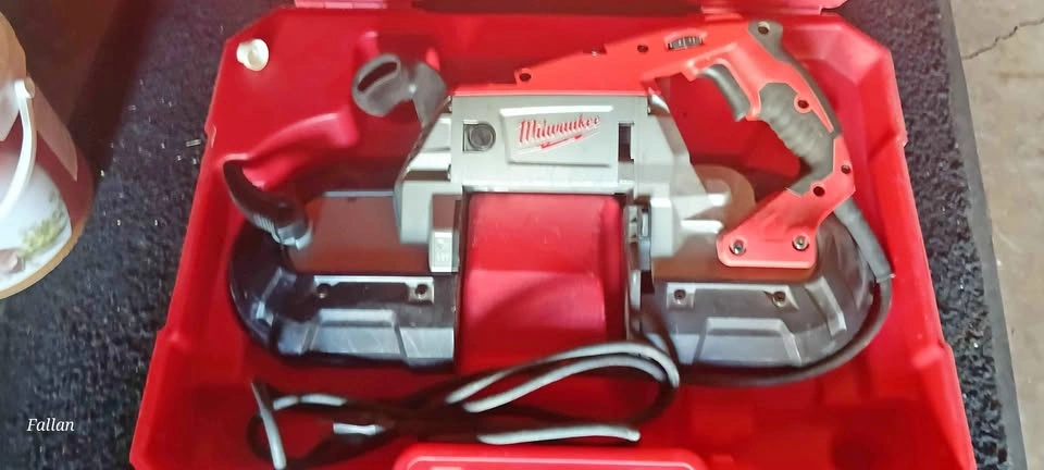 Deep cut variable speed band saw kit