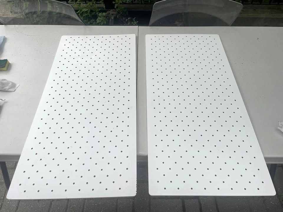 Wooden Pegboard Wall Organizer